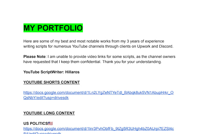 be your youtube scriptwriter for higher retention and clicks